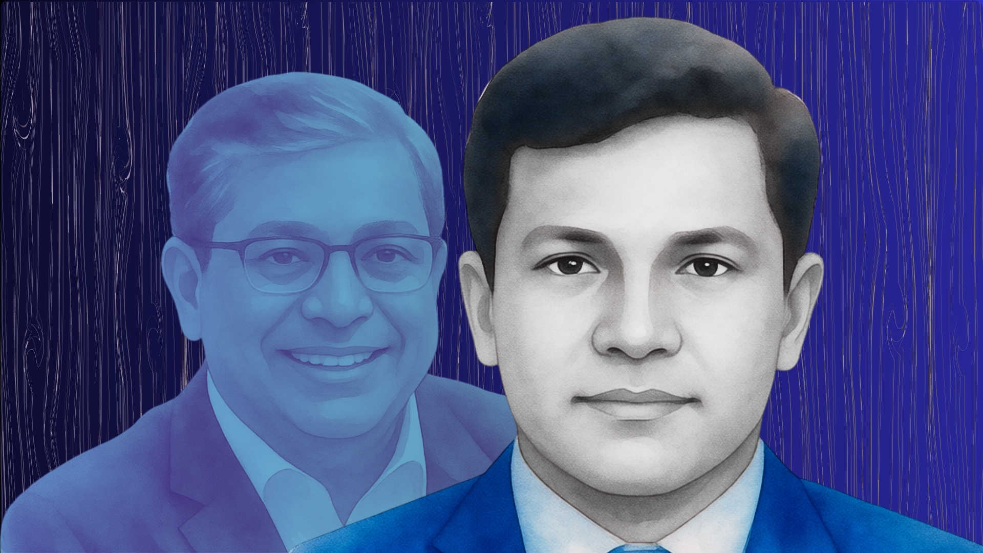 📷 Digital art based on two images published by Dainik Agrajatra Pratidin.